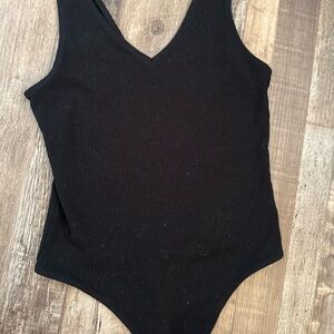 Black Sleeveless Top